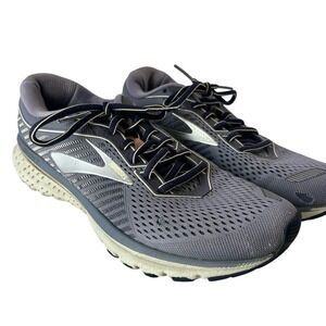 Brooks Sneakers Womens‎ Size 9 Gray Athletic Mesh LaceUp Perforated Trainer Run